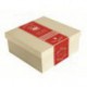 Coffret en peuplier carré