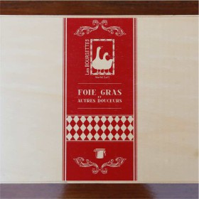 Coffret cadeau autour du foie gras et du Quercy malette carton - Les Bouriettes