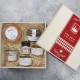 Coffret cadeau autour du foie gras et du Quercy malette carton - Les Bouriettes