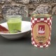 Velouté de petits pois au bacon