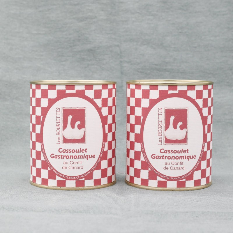 Cassoulet gastronomique 840 g x2