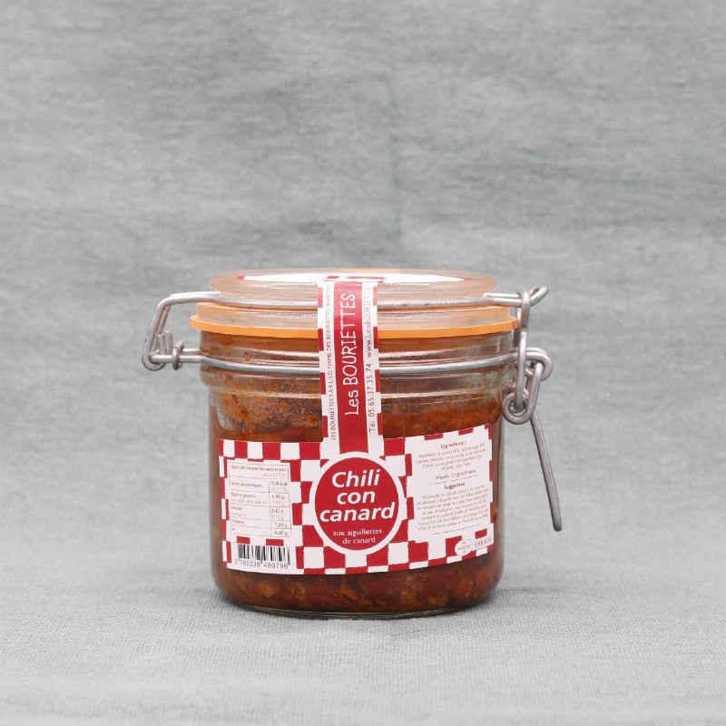 chili con canard 300g