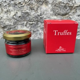 pelures de truffes tuber melanosporum Pebeyre