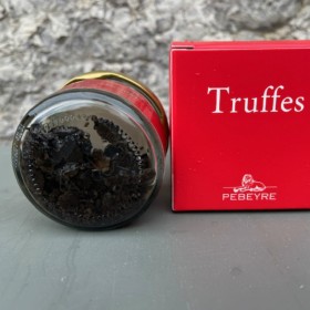pelures de truffes tuber melanosporum Pebeyre