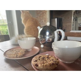 Gâteau artisanal individuel aux noisettes